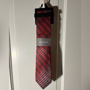 Van Heusen Red Paterned Tie